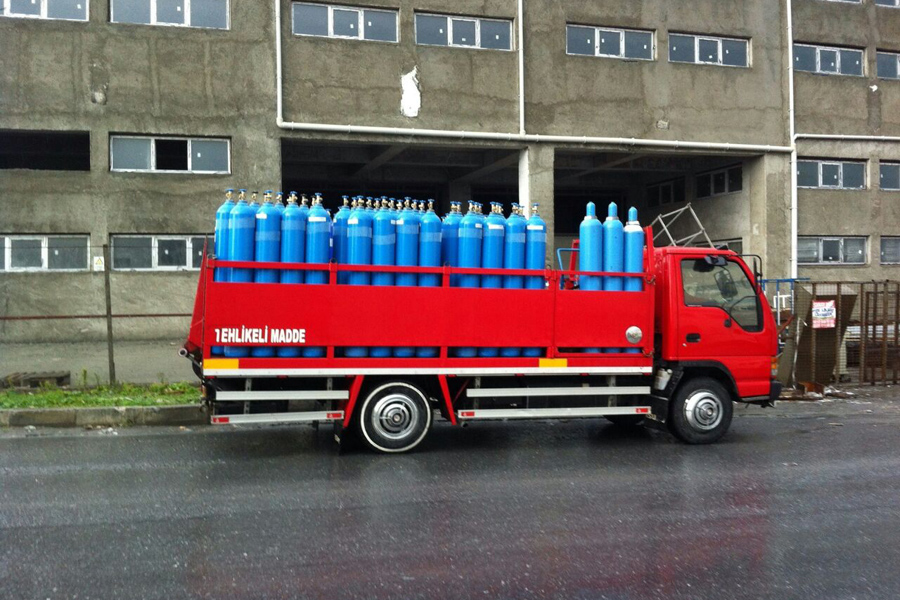Engin Sınai Gaz dağıtım aracı